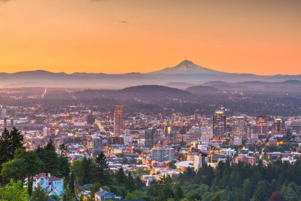 istock Portland, Oregon, USA downtown 1154981812