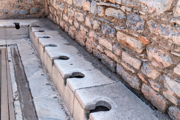 istock Public Toilets in Ephesus Ancient City 1154982270