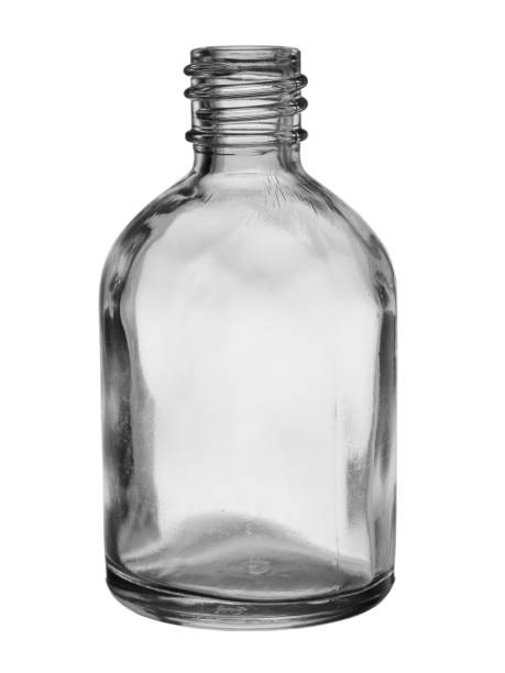 istock the empty glass small bottle for medications isolated on a white background 1154987056