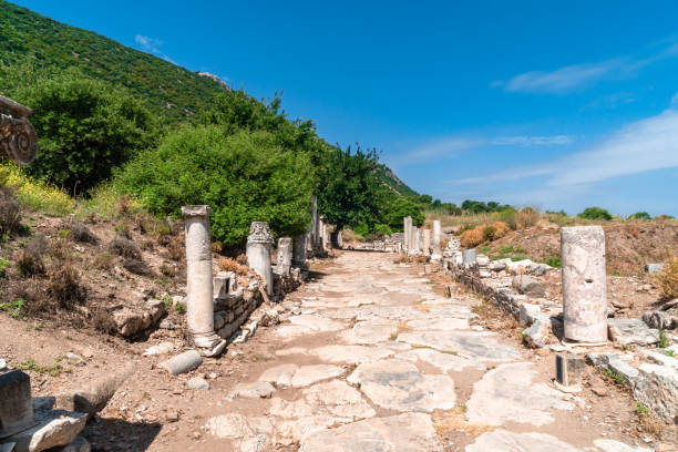 istock Ephesus Ancient City Ruins in Izmir 1154993592
