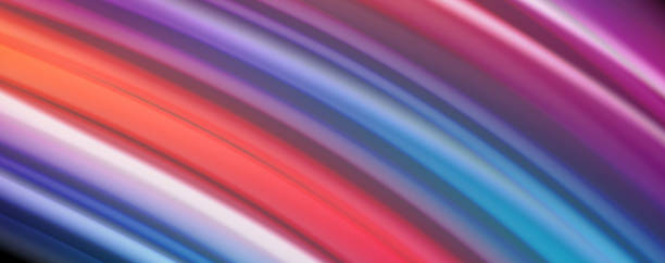 istock Flowing liquid colors - modern colorful flow poster. Wave liquid shapes. Art design for your design project 1154999778