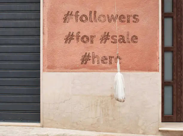 Photo of followers for social media for sale here