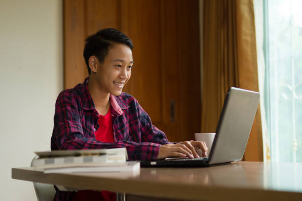 istock Happy teenage boy and learning success concept. 1155011052