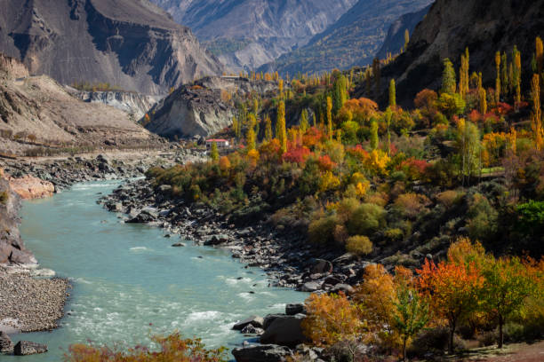 istock Autumn in Pakistan. 1155011100