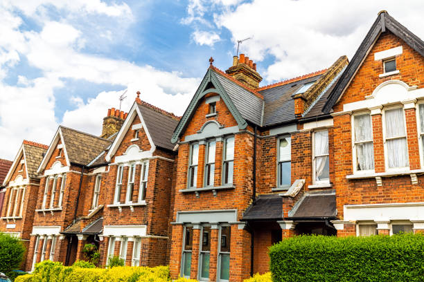 istock Town Houses in London 1155011222