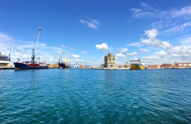 istock Panoramic view of the harbor 1155011748