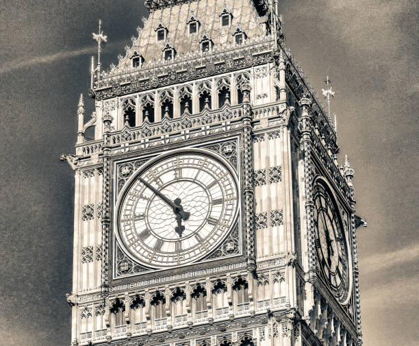 istock Big Ben Tower in London against blue sky 1155015108