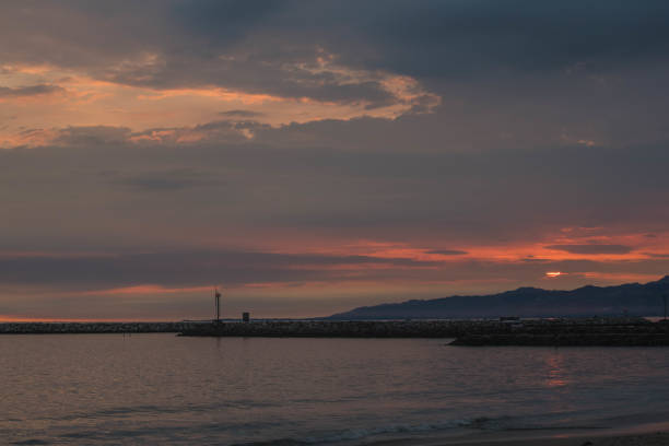 istock Summer storm clouds amid sunset in Los Angeles, CA 1155017971