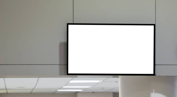 istock Blank billboard posters At airport,Empty advertising billboard at aerodrome 1155019410