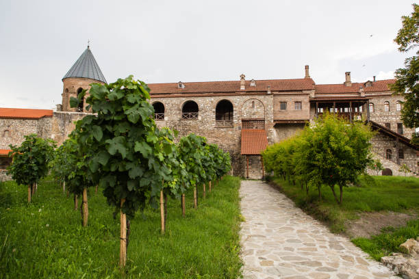 istock Famous Alaverdi Monastery in Kakheti, Georgia 1155029412