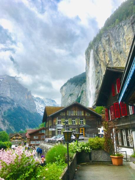 istock Lauterbrunnen waterfall in Switzerland 1155034210