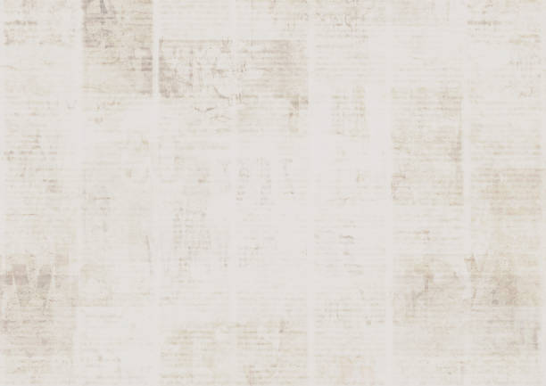 istock Old vintage grunge newspaper paper texture background. 1155034844