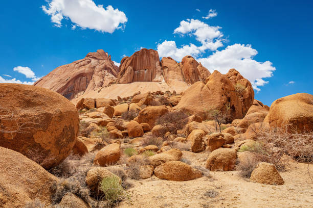 istock Spitzkoppe Mountain Rock Boulders Grosse Spitzkuppe Nature Reserve Namibia 1155046711