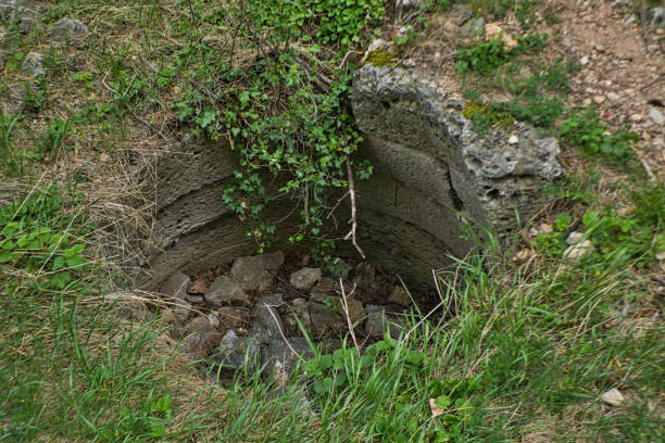 istock very old fountain from a castle 1155054138