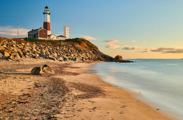 istock Montauk Lighthouse and beach 1155058911