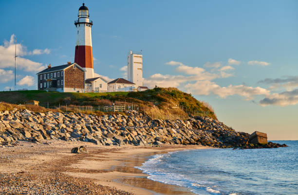 istock Montauk Lighthouse and beach 1155058954