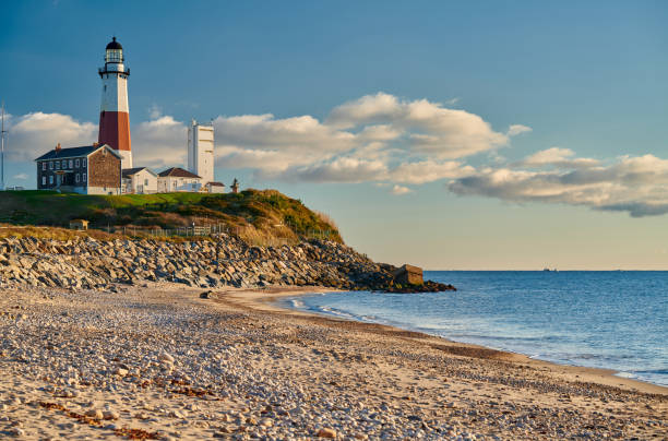 istock Montauk Lighthouse and beach 1155058963