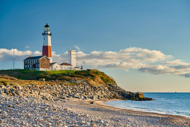 istock Montauk Lighthouse and beach 1155058965