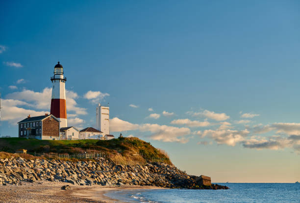 istock Montauk Lighthouse and beach 1155058970