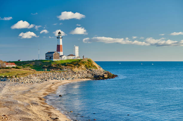 istock Montauk Lighthouse and beach 1155058977