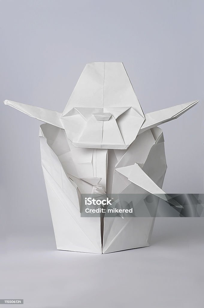 Paper Monster  Monster - Fictional Character Stock Photo