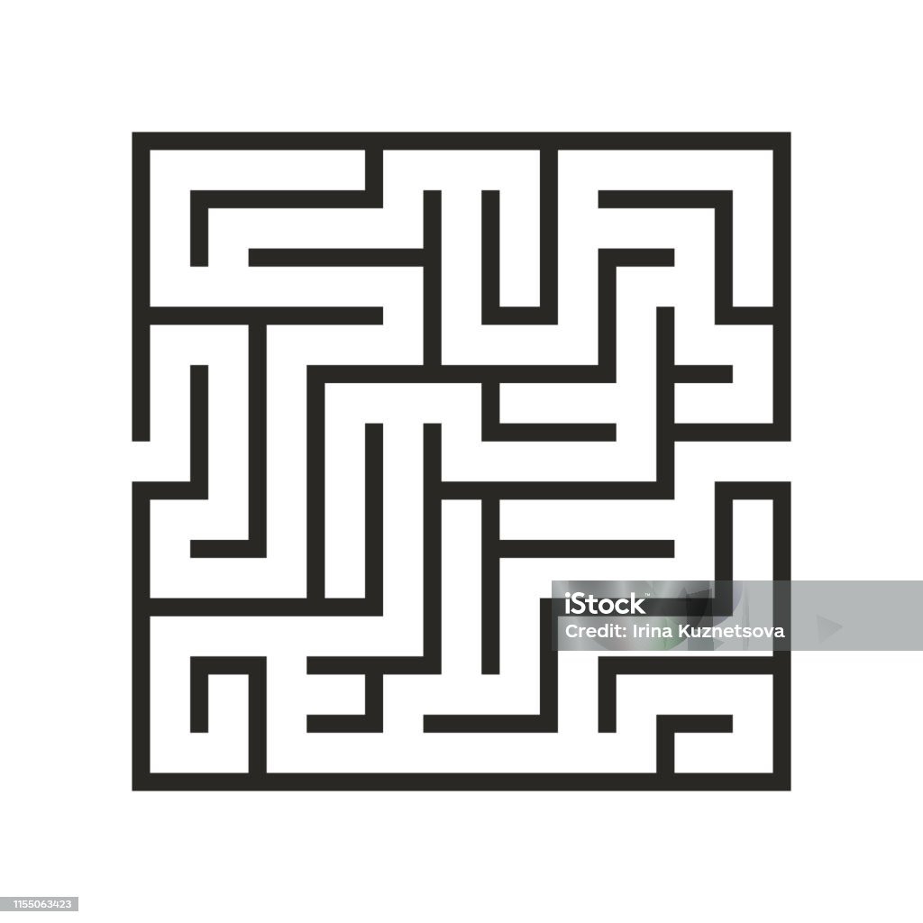 Mê Cung Trò Chơi Logic Giáo Dục Cho Trẻ Em Tìm Đúng Cách Cô Lập ...