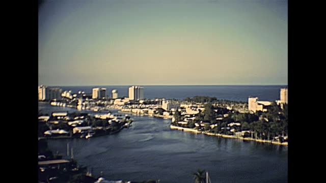 Miami Beach pier sixty six aerial view