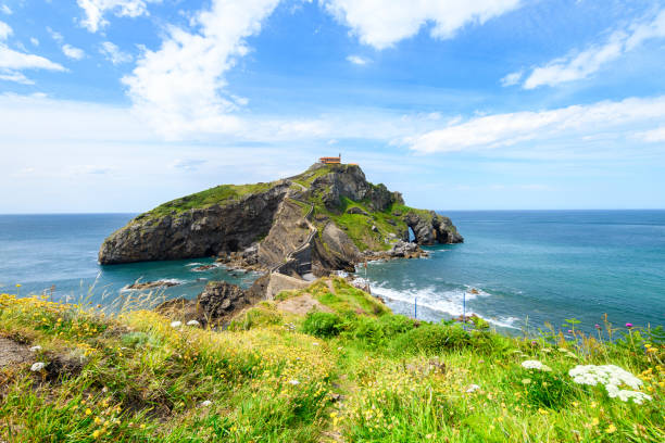 istock panoramic view of gaztelugatxe island 1155067621