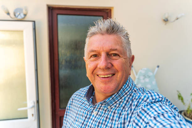 istock Senior Caucasian man portrait 1155068048