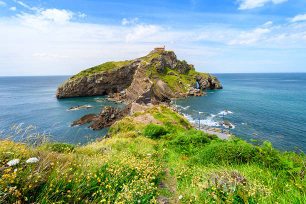 istock panoramic view of gaztelugatxe island 1155068506