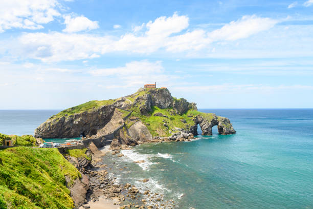istock panoramic view of gaztelugatxe island 1155069621