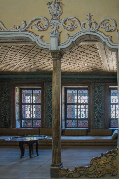 istock Old window Architecture from the Ottoman times 1155069900