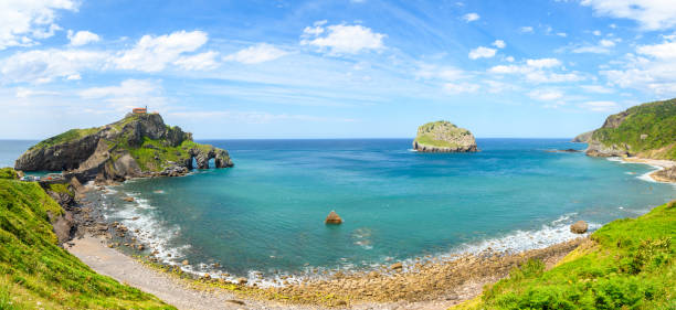 istock panoramic view of gaztelugatxe island 1155071197