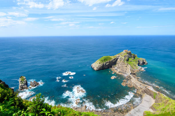 istock panoramic view of gaztelugatxe island 1155073672