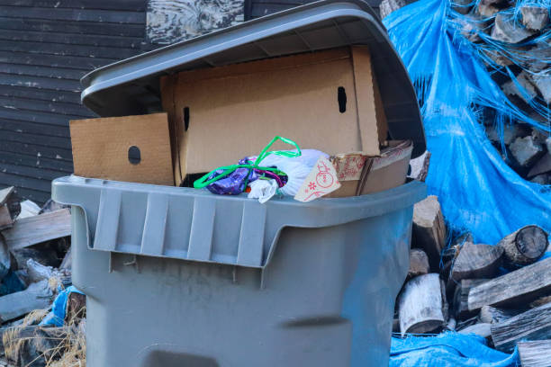 Ally trash over flowing City trash can over flowing and no one picks it up overflowing trash dumpster stock pictures, royalty-free photos & images