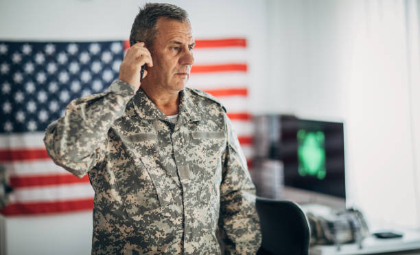 istock American soldier in headquarter control center 1155083750