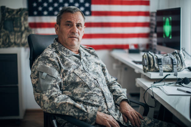 istock American soldier in headquarter control center 1155083777