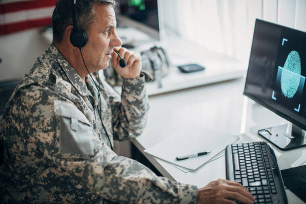 istock American soldier in headquarter control center 1155083851