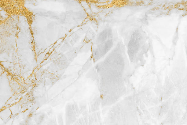 istock White gold marble texture pattern background with high resolution design for cover book or brochure, poster, wallpaper background or realistic business 1155086692