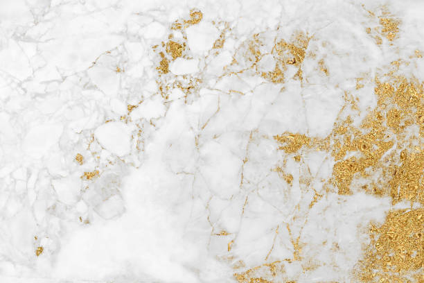 istock White gold marble texture pattern background with high resolution design for cover book or brochure, poster, wallpaper background or realistic business 1155088226