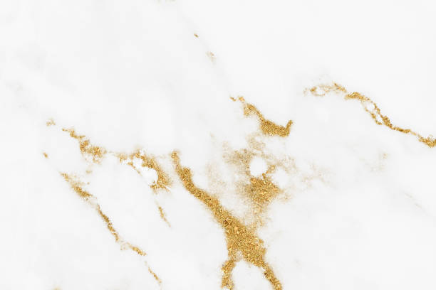 White gold marble texture pattern background with high resolution design for cover book or brochure, poster, wallpaper background or realistic business