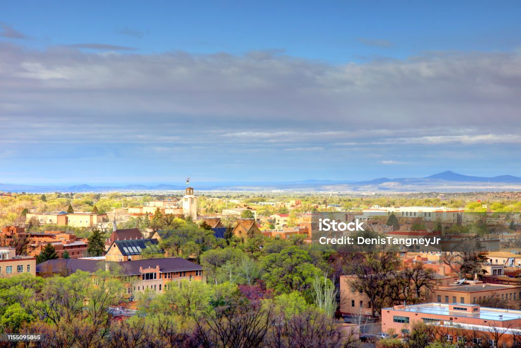 Santa Fe, New Mexico Santa Fe is the capital of the U.S. state of New Mexico. It is the fourth-largest city in the state and the seat of Santa Fe County New Mexico Stock Photo