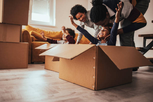 istock Priceless time with children at home 1155097041