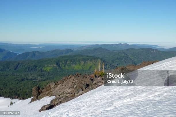 View From Mount St Helens Stock Photo - Download Image Now - Climbing, Dead Plant, Erupting