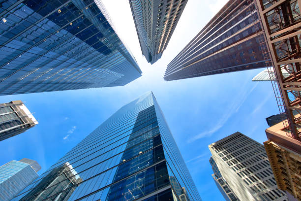 istock Scenic Toronto financial district skyline and modern architecture 1155099597