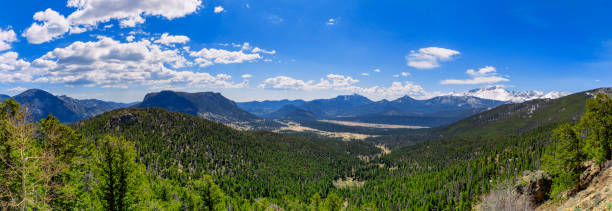 istock Estes Park in Rocky Mountains, Colorado 1155104320