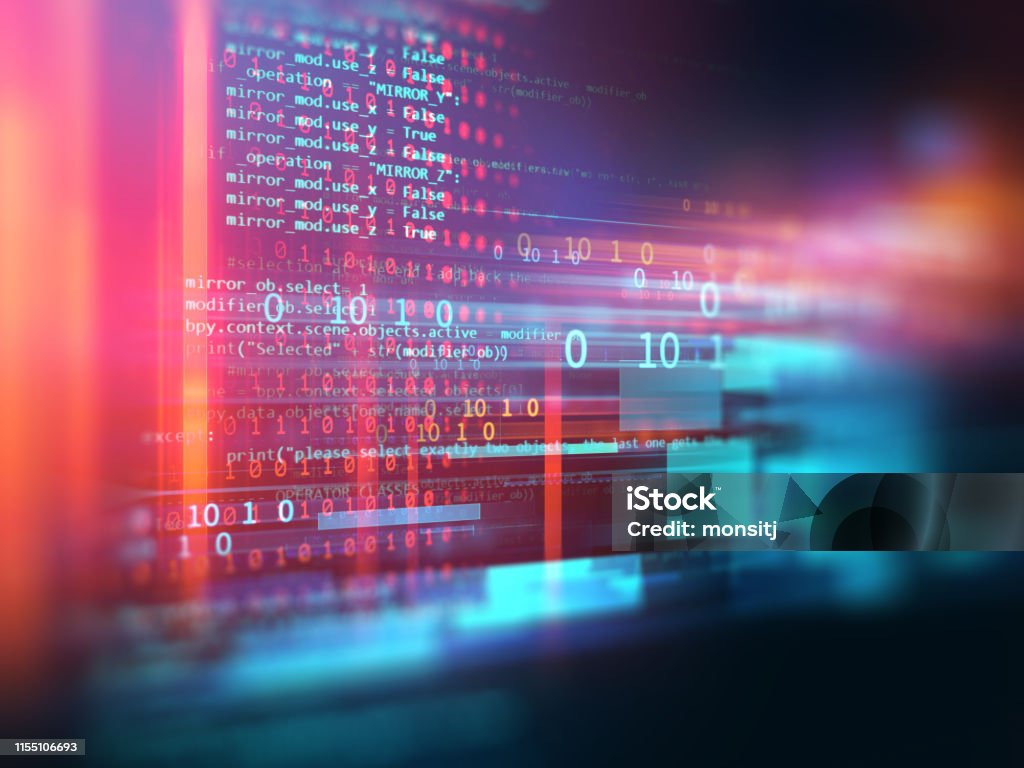 Programming Code Abstract Technology Background Of Software Developer ...
