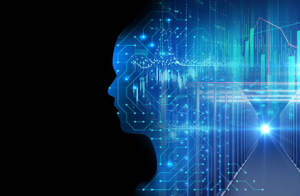 istock silhouette of virtual human on circuit pattern technology 3d illustration 1155106799