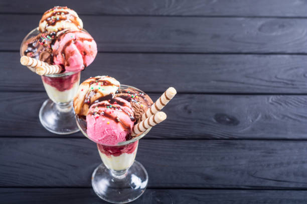 istock Ice creeam in sundae 1155109173