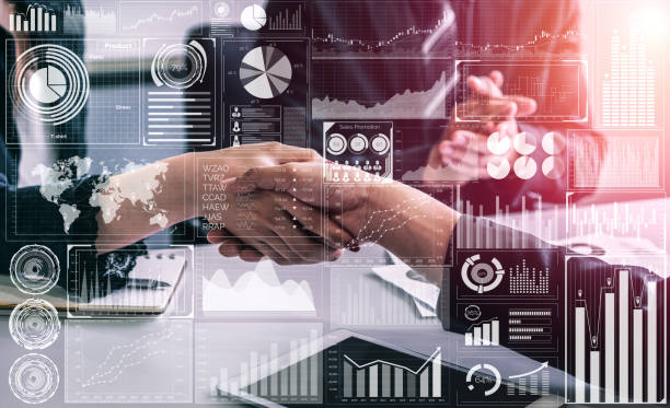istock Big Data Technology for Business Finance Concept. 1155114262